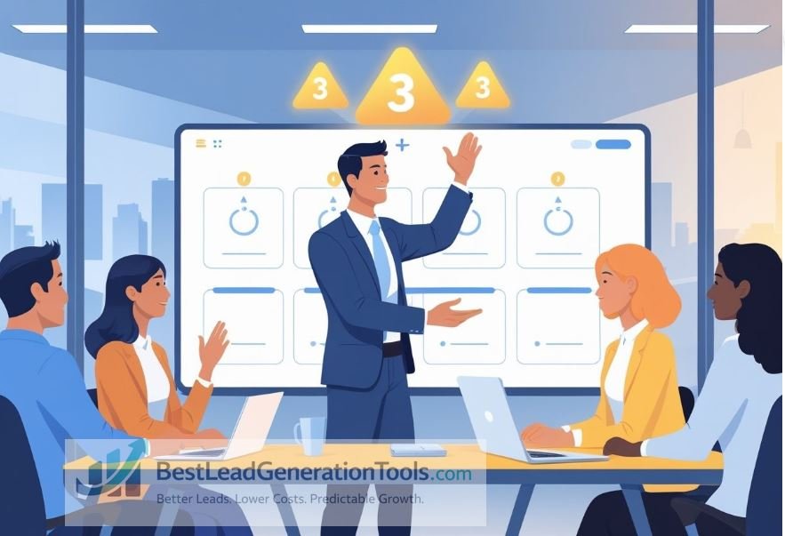 What is the 3-3-3 rule in sales?